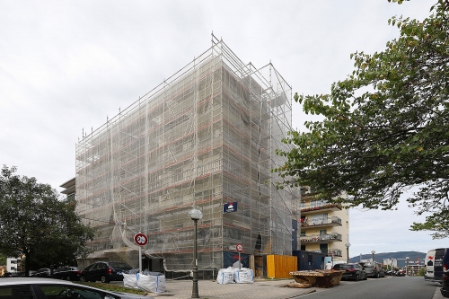 Aislamiento y rehabilitación de fachada en Irun