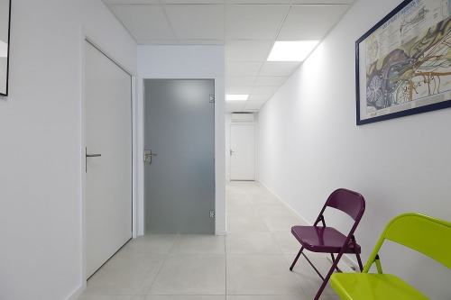 Peinture intérieur de cabinet ophtalmologique à Bayonne