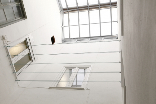 Pintura de patio interior en Irún