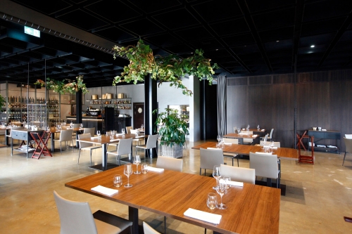 Peinture intérieur du restaurant Sutan à Hondarribia 