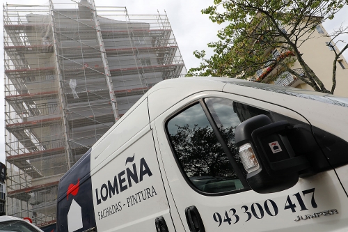 Aislamiento y rehabilitación de fachada en Irun