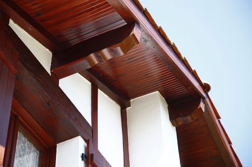 Isolation de façade de villa à Hendaye