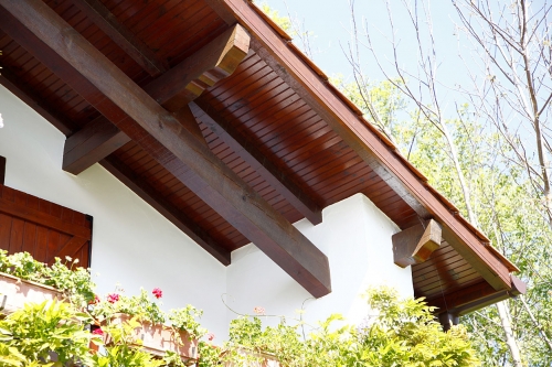 Isolation de façade de villa à Hendaye