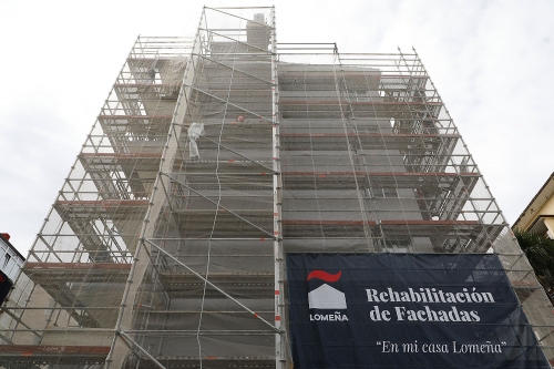 Aislamiento y rehabilitación de fachada en Irun