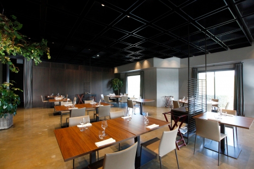 Peinture intérieur du restaurant Sutan à Hondarribia 