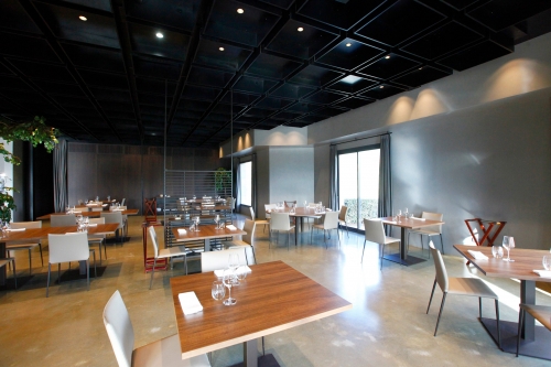 Peinture intérieur du restaurant Sutan à Hondarribia 