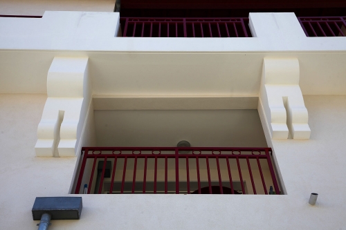 Isolation de façade de nouvelle construction à Hendaye