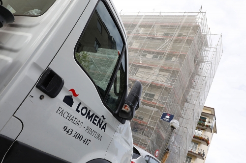 Aislamiento y rehabilitación de fachada en Irun