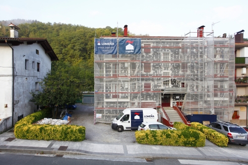 Aislamiento de fachada en Hernani