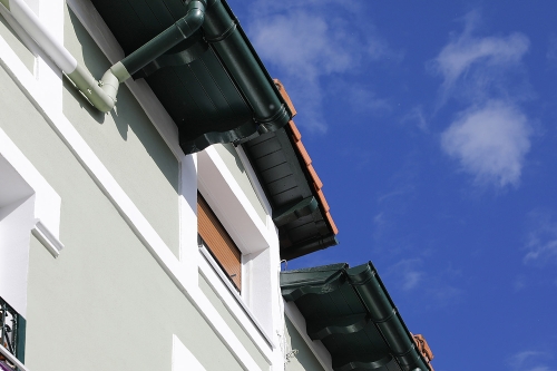 Rehabilitación de fachada en la calle Aduana de Irun